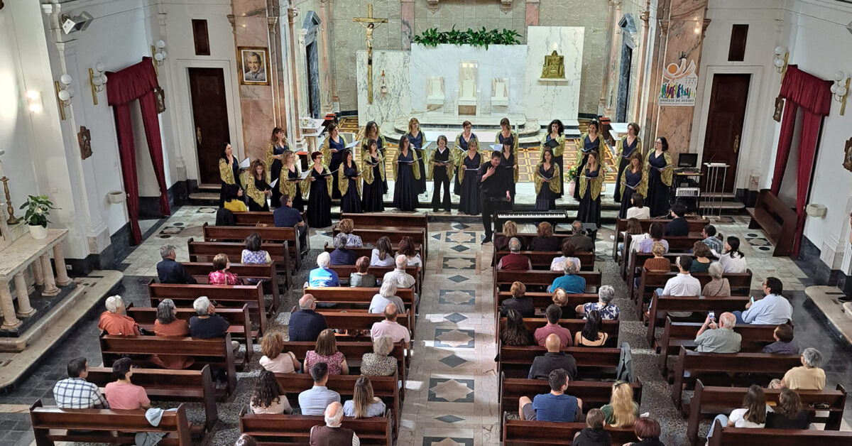 Coro Stella Maris no Santuário de Maria Auxiliadora, Mogofores